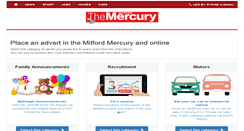 Desktop Screenshot of adbooker.milfordmercury.co.uk