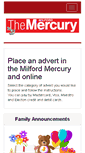 Mobile Screenshot of adbooker.milfordmercury.co.uk